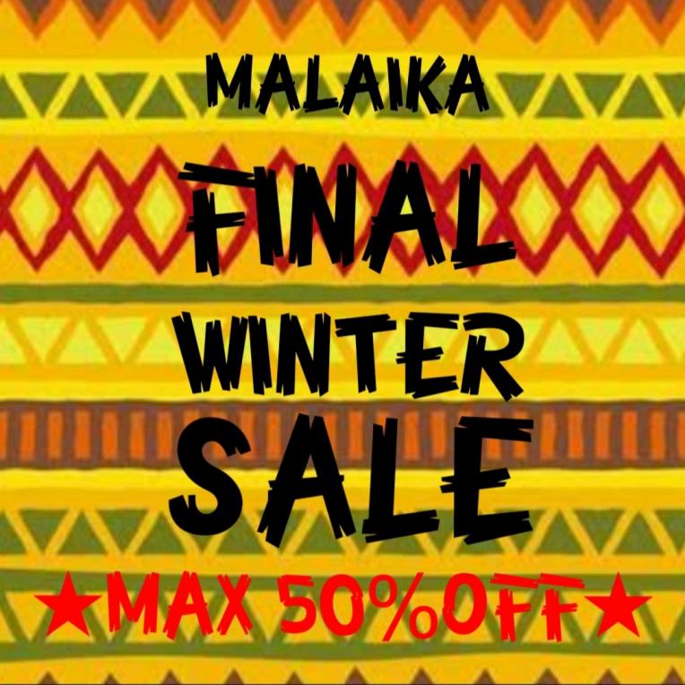 ★Final Winter Sale★MAX 50％OFF★