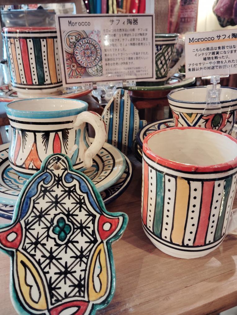 モロッコ　サフィ陶器！
