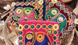 インド刺繍コインパース！